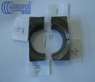 氣缸蓋進排氣門密封帶高頻感應淬火工藝研究