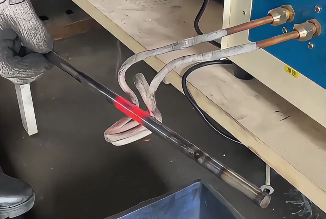 小鋼棒局部退火折彎，不必選超音頻或中頻設(shè)備！