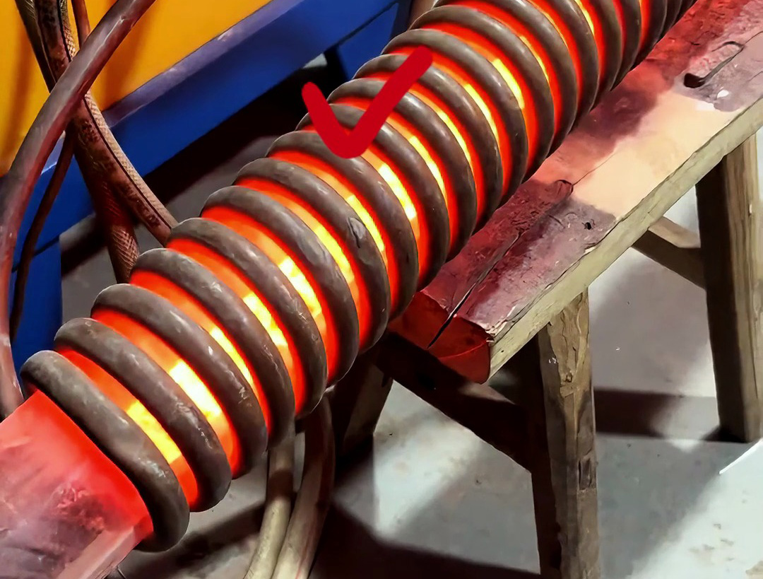 1分鐘學會螺紋鋼筋加熱！橫放均勻豎放便捷，你選哪種？