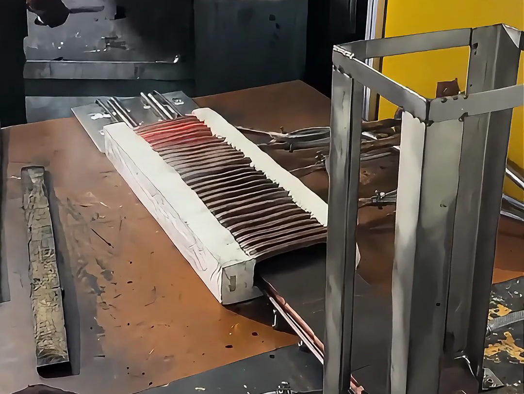 銅板加熱沖壓成型優(yōu)選！海瑞拓定制中頻感應加熱設備，