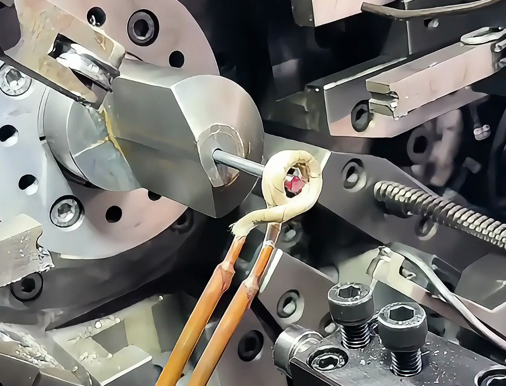 高頻加熱機在彈簧機的應(yīng)用