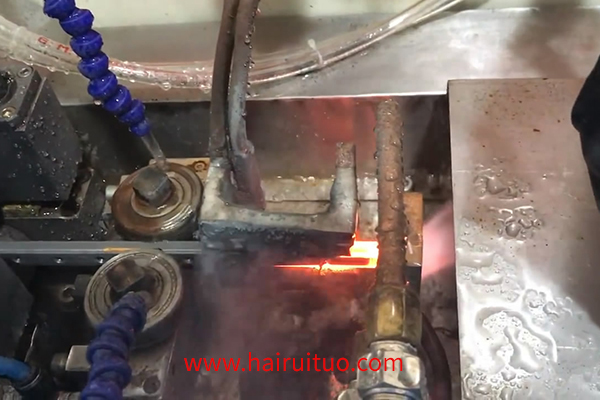 高頻淬火設備導軌淬火視頻