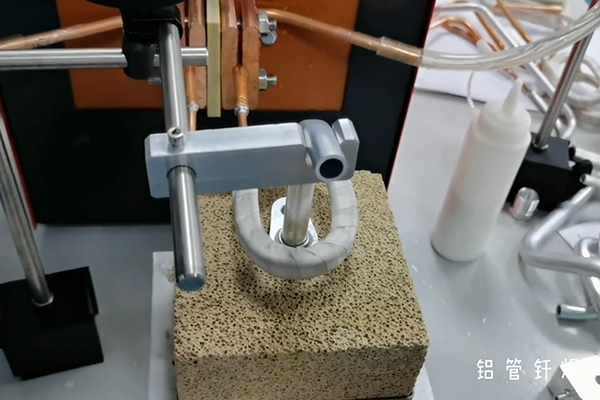 鋁管焊接用高頻釬焊機 焊接汽車空調(diào)壓板鋁管