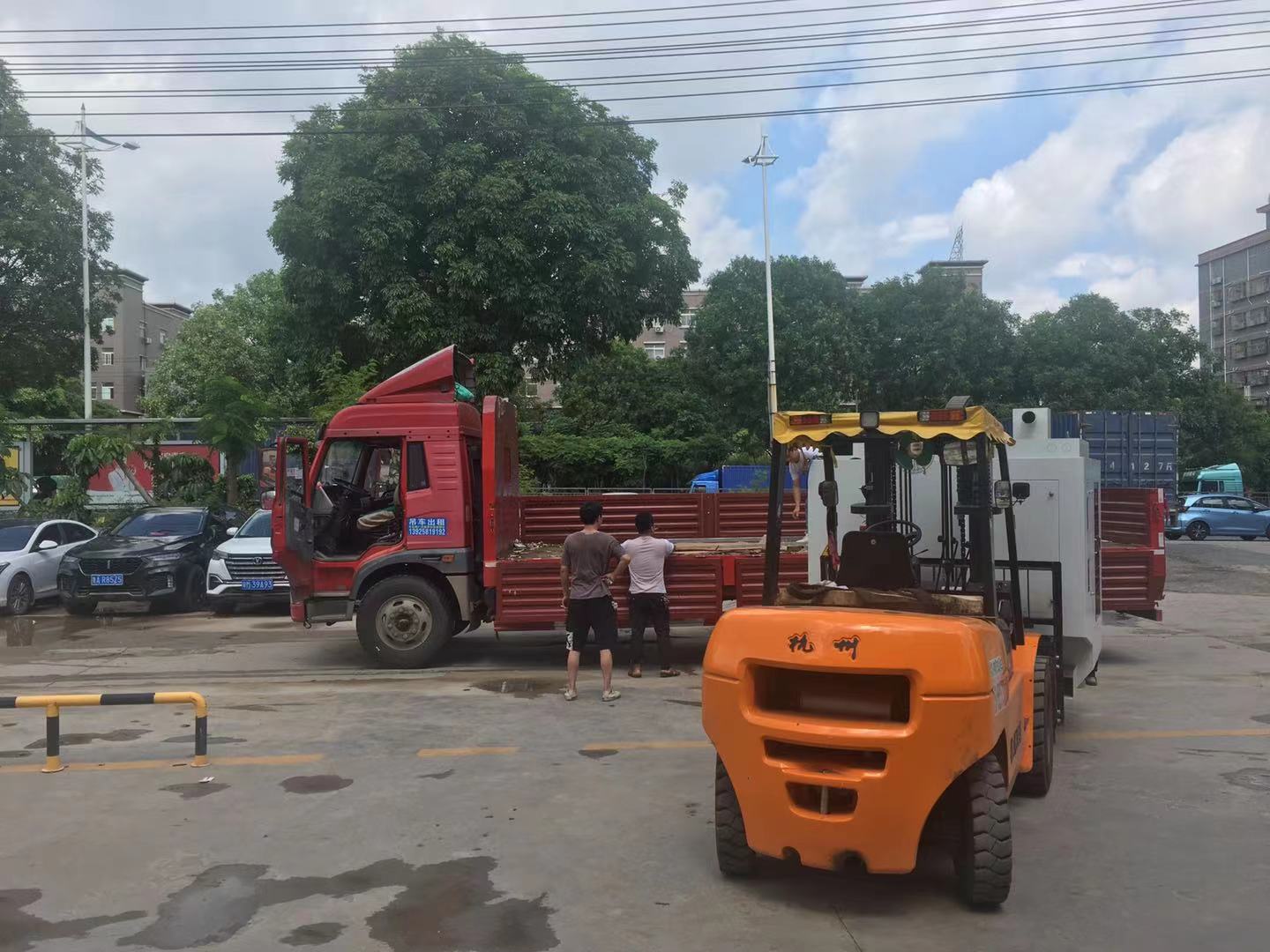 越南James訂購大型淬火機床開始發(fā)貨