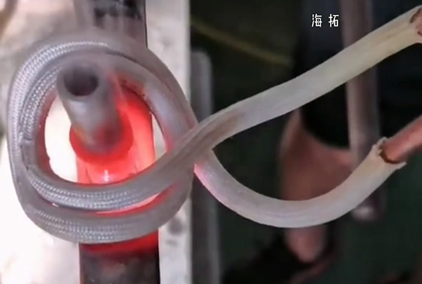 惠州客戶(hù)來(lái)我司現(xiàn)場(chǎng)驗(yàn)收超高頻釬焊機(jī)設(shè)備！